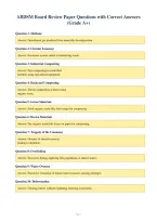 ABDSM Board Review Paper Questions with Correct Answers&NewLine;&lpar;Grade A&plus;&rpar;