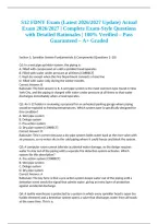 S12 FDNY Exam &lpar;Latest 2026&sol;2027 Update&rpar; Actual Exam 2026&sol;2027 &vert; Complete Exam-Style Questions with Detailed Rationales &vert; 100&percnt; Verified &ndash; Pass Guaranteed &ndash; A&plus; Graded