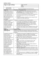 APHUG topic 1&period;3 and 1&period;4 notes