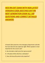 BUNDLE ForHESI RN EXIT  WITH COMPLETE SOLUTION&lpar;A LEVEL FULL SOLUTION PACK&rpar;