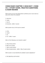 CISSN EXAM PACKAGE DEAL 2026&sol;2027 &vert; CISSN STUDY GUIDE&comma; PRACTICE QUESTIONS&comma; EXAM REVIEW & COMPLETE PREP