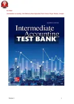 Test Bank For Intermediate Accounting&comma; 11th Edition by David Spiceland&comma; Mark Nelson&comma; Wayne Thomas&comma; Jennifer&vert; Complete Practice Questions with Answers