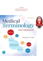 TEST BANK for Medical Terminology Get Connected&comma; 3rd Edition by Frucht &ndash; Complete Chapters 1&ndash;17 &vert; Medical Terminology Exam Prep