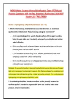 NGWA WATER SYSTEMS GENERAL CERTIFICATION EXAM ULTIMATE STUDY BUNDLE &vert; FULL PUMP & HYDRAULIC PRINCIPLES&comma; ELECTRICAL SAFETY&comma; SIZING CALCULATIONS & 400&plus; VERIFIED PRACTICE QUESTIONS WITH DETAILED RATIONALES &mdash; GRADED A