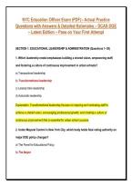 NYC EDUCATION OFFICER EXAM 6045 ALL-IN-ONE PACKAGE DEAL &vert; 3 FULL PRACTICE EXAMS&comma; 500&plus; DCAS-ALIGNED QUESTIONS&comma; COGNITIVE ABILITIES & SPECIAL EDUCATION LAW MATRICES &mdash; 100&percnt; VERIFIED