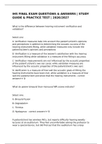 Ihs Final Exam Questions & Answers &vert; Study Guide & Practice Test &vert; 2026&sol;2027