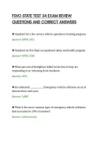 Fsvo State Test 54 Exam Review&NewLine;Questions And Correct Answers