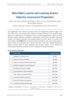 WGU D664 LEARNER AND LEARNING SCIENCE ACTUAL EXAM 2026&sol;2027 &vert; 192 Questions & Answers &vert; Objective Assessment &vert; 100&percnt; Correct &vert; Complete Solution &vert; Pass Guaranteed - A&plus; Graded&NewLine;&NewLine;