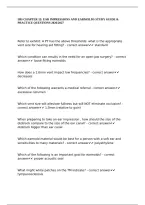 Ihs Chapter 12&colon; Ear Impressions And Earmolds Study Guide & Practice Questions 2026&sol;2027