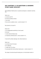 Ihs Chapters 11&ndash;20 Questions & Answers Study Guide 2026&sol;2027