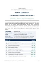 NRNP 6665 MIDTERM ACTUAL EXAM 2026&sol;2027 &vert; 100&percnt; Questions & Answers &vert; Verified &vert; Walden University &vert; Pass Guaranteed - A&plus; Graded&NewLine;&NewLine;