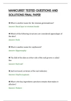 Manicurist Tested Questions And&NewLine;Solutions Final Paper&NewLine;