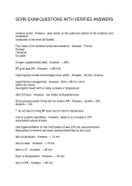 Scrn Exam Questions With Verified Answers