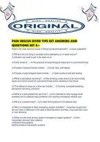 Padi Rescue Diver Tips Set Answers And Questions Set A&period;pdf
