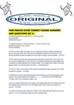 Padi Rescue Diver Correct Exams Answers And Questions Set A&period;pdf