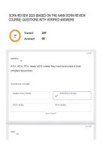 Scrn Review 2025 &lpar;Based On The Aann Scrn Review Course&rpar; Questions With Verified Answers