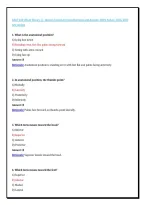 ANAT 100 &lpar;Block Theory 1&rpar; 2026&sol;2027 &vert; Queen's University &vert; 100 Practice Questions & Answers &vert; Complete Exam Review