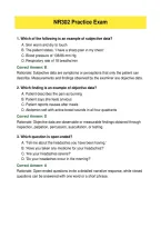 NR302 Practice Exam &ndash; Practice Questions with Answers