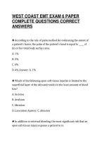 West&lowbar;Coast&lowbar;Emt&lowbar;Exam&lowbar;6&lowbar;Final&lowbar;Paper&lowbar;2026&lowbar;Tested&lowbar;Questions&lowbar;With&lowbar;Full&period;pdf
