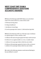 West&lowbar;Coast&lowbar;Emt&lowbar;Exam&lowbar;6&lowbar;Certification&lowbar;Evaluation&lowbar;Test&lowbar;2026&lowbar;Full&lowbar;Questions&period;pdf