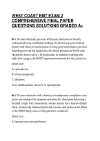 West&lowbar;Coast&lowbar;Emt&lowbar;Exam&lowbar;2&lowbar;Comprehensive&lowbar;Test&lowbar;Paper&lowbar;2026&lowbar;Complete&lowbar;Questions&period;pdf