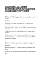 West&lowbar;Coast&lowbar;Emt&lowbar;Exam&lowbar;1&lowbar;Comprehensive&lowbar;Test&lowbar;Paper&lowbar;2026&lowbar;Complete&lowbar;Questions&period;pdf