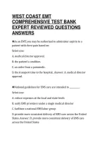 West&lowbar;Coast&lowbar;Emt&lowbar;Comprehensive&lowbar;Review&lowbar;2026&lowbar;Verified&lowbar;Questions&lowbar;And&period;pdf