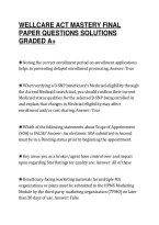 Wellcare&lowbar;Act&lowbar;Mastery&lowbar;Final&lowbar;Paper&lowbar;2026&lowbar;Tested&lowbar;Questions&lowbar;With&lowbar;Full&period;pdf