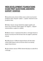Web&lowbar;Development&lowbar;Foundations&lowbar;Exams&lowbar;Study&lowbar;Guide&lowbar;With&lowbar;Verified&lowbar;Questions&period;pdf