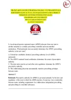 NR-565 Advanced Pharmacology Fundamentals Midterm Exam 2026 &sol; 2027 Questions And Correct Verified Answers With Rationales &vert; Chamberlain University 100&percnt; Guaranteed Pass&excl;&excl;