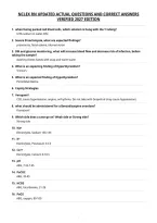 Nclex Rn Updated Actual Questions And Correct Answers&NewLine;Verified 2027 Edition&NewLine;