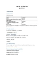 Tax1501 Semester 2 Exam Answers Written 06 October 2026 Complete Answers And Guaranteed Distinction 