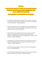 ALF Core  &NewLine;Comprehensive Resource To Help You Ace Exams Includes &NewLine;Frequently Tested Questions With ELABORATED 100&percnt; &NewLine;Correct COMPLETE SOLUTIONS &NewLine;Guaranteed Pass First Attempt&excl;&excl; Current Update&excl;&excl; 
