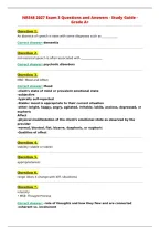 NR548 2027 Exam 3 Questions and Answers - Study Guide -&NewLine;Grade A&plus;&NewLine;