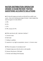 Water Distribution Operator Grade I3&period;Pdf