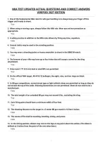 Nra Test Updated Actual Questions And Correct Answers&NewLine;Verified 2027 Edition&NewLine;