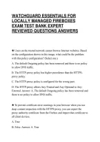 Watchguard&lowbar;Essentials&lowbar;For&lowbar;Locally&lowbar;Managed&lowbar;Fireboxes&lowbar;Actual&lowbar;Exam&period;pdf