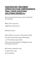 Wastewater&lowbar;Treatment&lowbar;Operator&lowbar;Certification&lowbar;Test&lowbar;Actual&lowbar;Exam&lowbar;Script &lpar;6&rpar;&period;Pdf