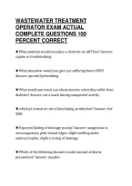 Wastewater&lowbar;Treatment&lowbar;Operator&lowbar;Certification&lowbar;Test&lowbar;Actual&lowbar;Exam&lowbar;Script &lpar;4&rpar;&period;Pdf
