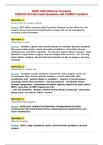 NRNP 6540 Midterm Test Bank&NewLine;UPDATED ACTUAL Exam Questions and CORRECT Answers