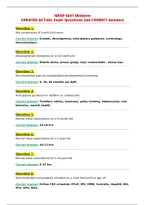 NRNP 6541 2027 Midterm Exam Questions and Answers -&NewLine;Comprehensive Review with Detailed Rationales - Grade A&plus;