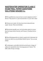 Wastewater&lowbar;Operator&lowbar;Class&lowbar;C&lowbar;Exam&lowbar;2026&lowbar;Actual&lowbar;Exam&lowbar;Script&lowbar;Full&lowbar;Questions&period;pdf