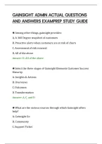 Gainsight Admin Actual Questions&NewLine;And Answers Examprep Study Guide&NewLine;