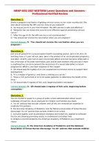 NRNP 6552 2027 MIDTERM Latest Questions and Answers -&NewLine;Professional Verified Review&NewLine;