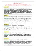 NRNP 6675 Midterm&NewLine;UPDATED ACTUAL Exam Questions and CORRECT Answers&NewLine;
