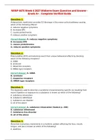 NRNP 6675 Week 6 2027 Midterm Exam Question and Answer -&NewLine;Grade A&plus; - Complete Verified Guide