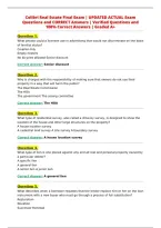 Colibri Real Estate Final Exam &vert; UPDATED ACTUAL Exam&NewLine;Questions and CORRECT Answers &vert; Verified Questions and&NewLine;100&percnt; Correct Answers &vert; Graded A&plus;