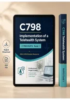 C798 Implementation of a Telehealth System MVP2 Task 1 &lpar;2026&sol;2027&rpar; &vert; WGU MSN Project Guide