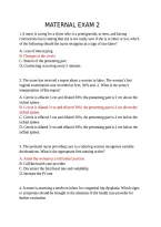NUR 254 Maternal Nursing Exam 2 Questions & Answers &vert; Maternal & Newborn Nursing Care &vert; Galen College of Nursing &vert; Fall 2026
