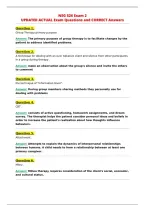 NSG 526 2027 Exam 1 Questions and Answers with Detailed&NewLine;Rationales - Verified - Graded A&plus;